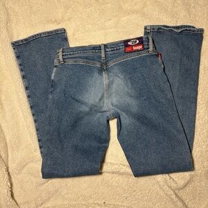 Vintage Low-Rise Straight Leg Denim Jeans
